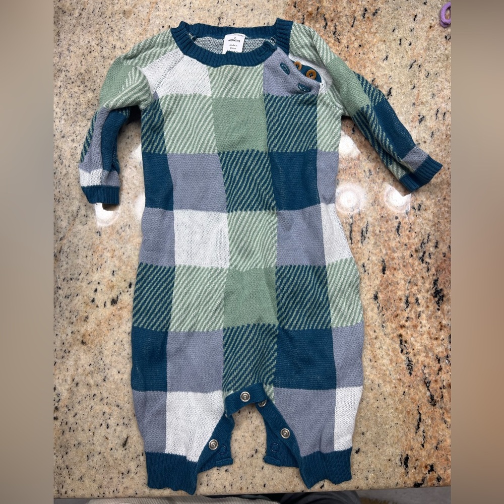 Nordstrom Double Knit Baby Romper